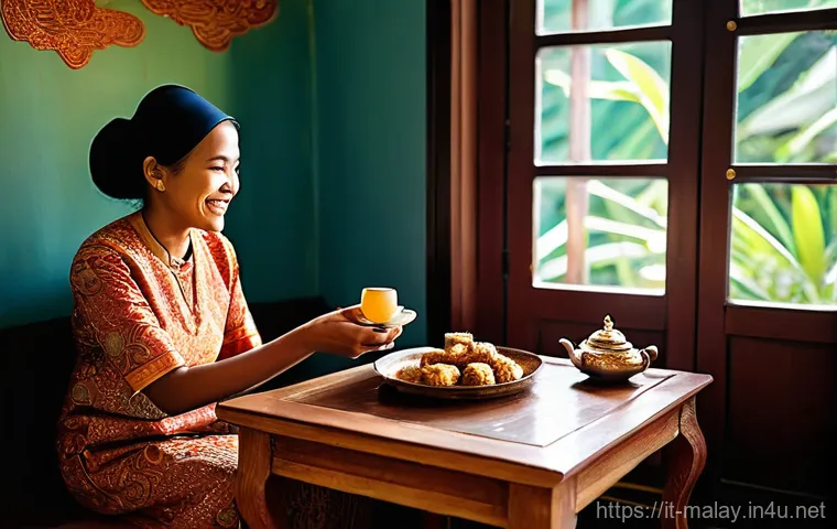 말레이시아의 현지인들과 소통하는 방법 - **Prompt:** "A captivating snapshot of a curious traveler, dressed in comfortable and modest clothin... 말레이시아의 현지인들과 소통하는 방법 - **Prompt:** "A captivating snapshot of a curious traveler, dressed in comfortable and modest clothin...